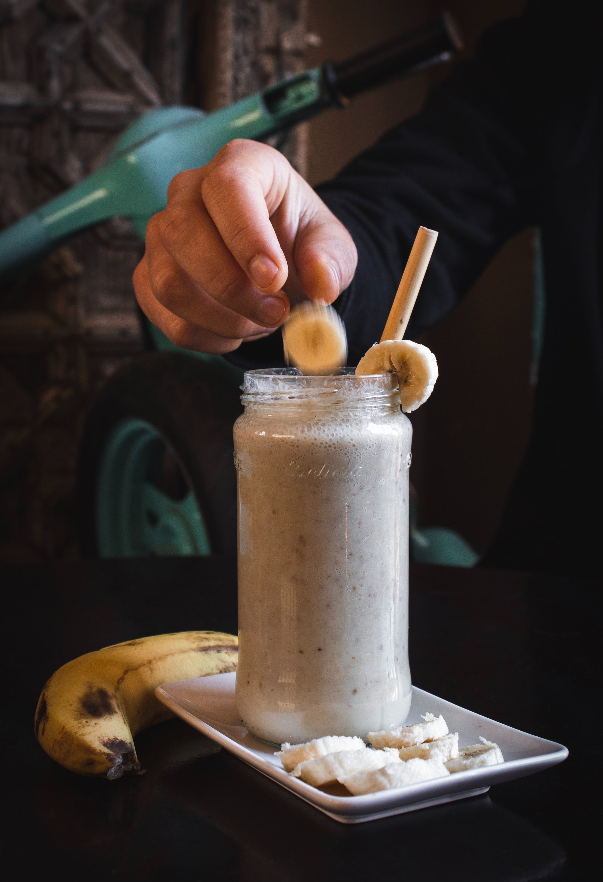 High Protein Banana Smoothie