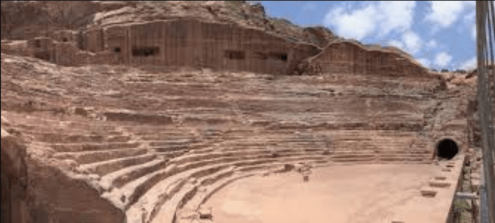 The ancient City of Petra remains empty as of today.