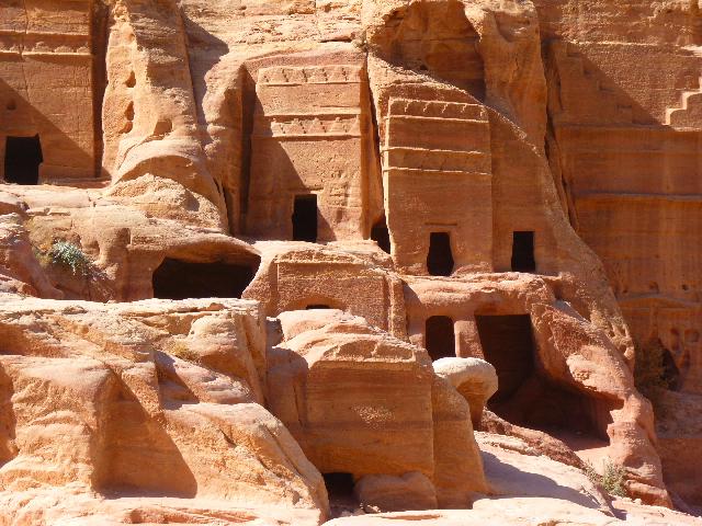 Petra, a ready made place of residence, uninhabited.