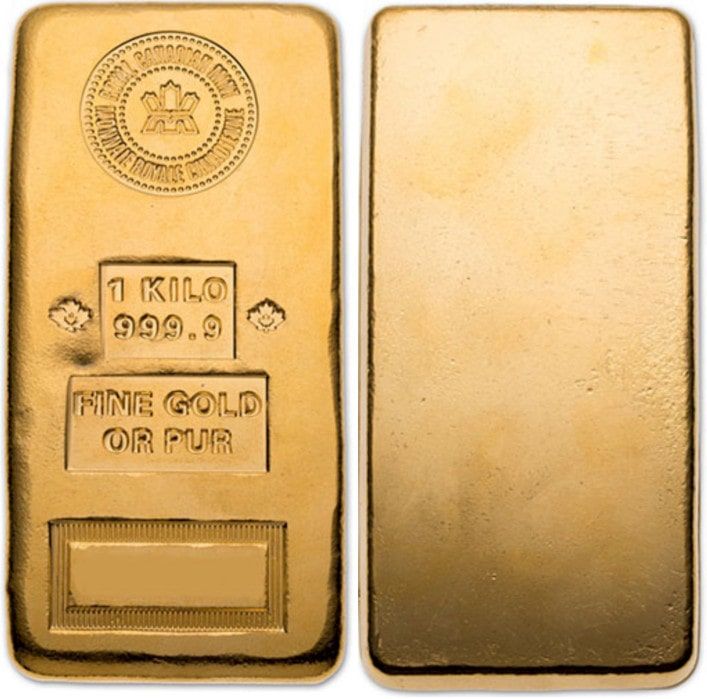 JM Bullion, Gold Bar - Royal Canadian Mint