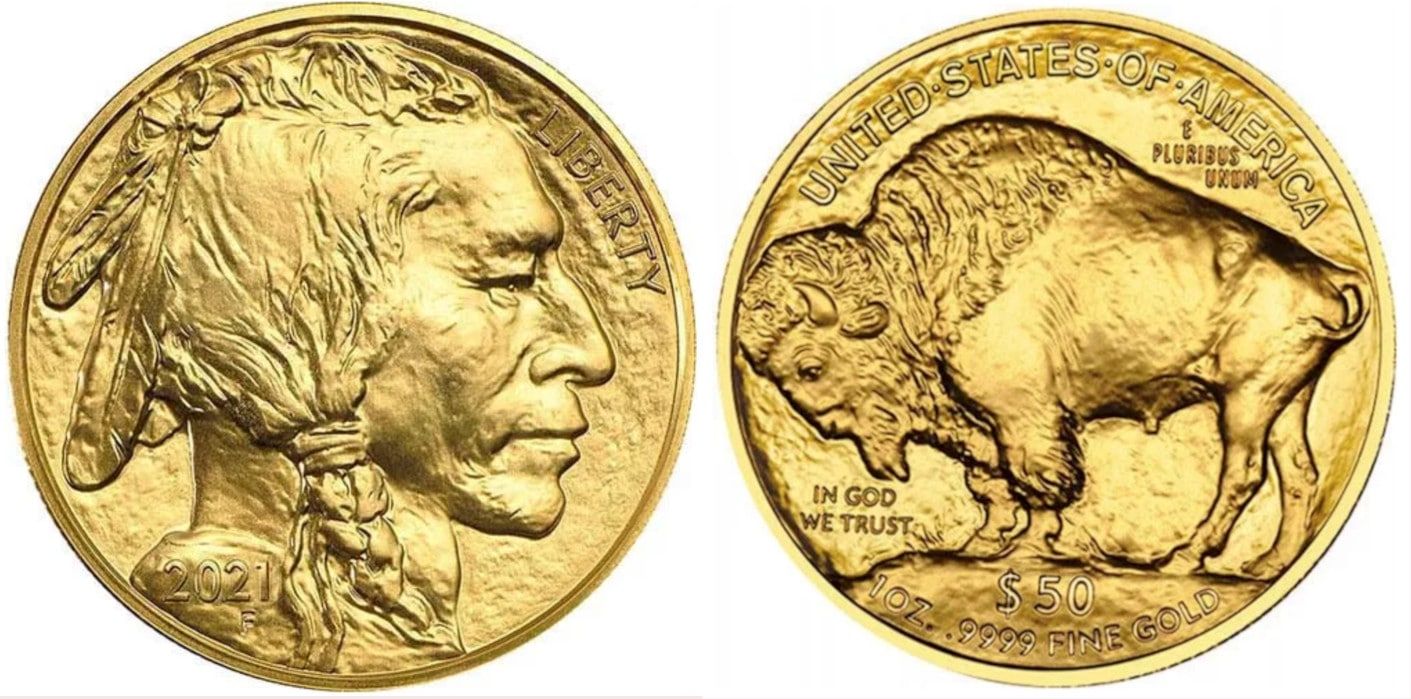 JM Bullion, Gold Coin - American Buffalo, 1 ounce