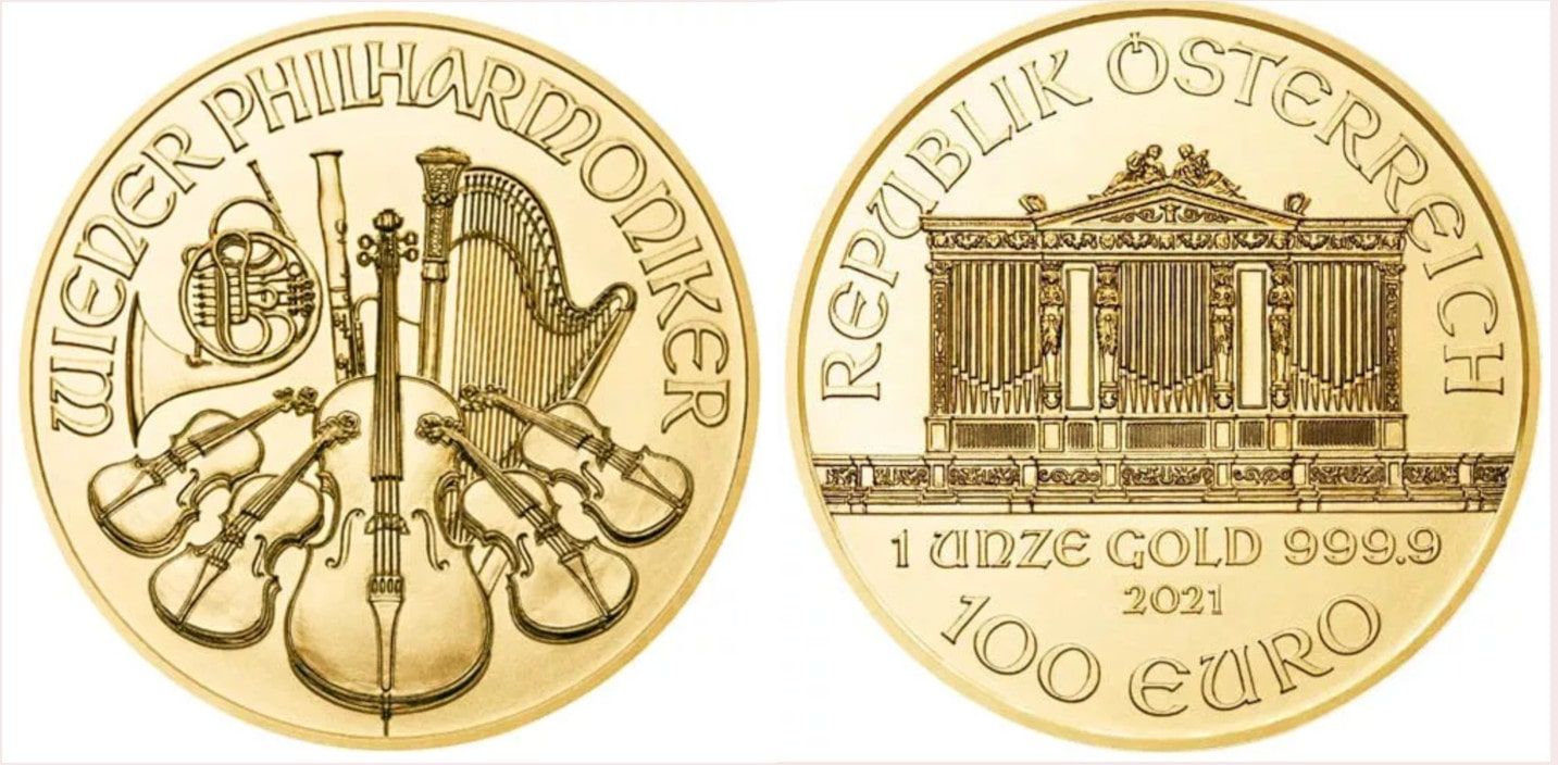 JM Bullion, Gold Coin - Austrian Philharmonic, 1 ounce