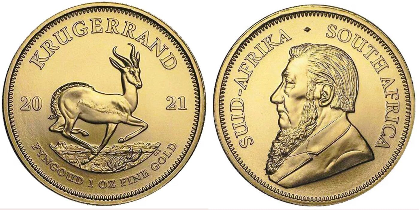JM Bullion, Gold Coin - South African Kruggerand, 1 ounce