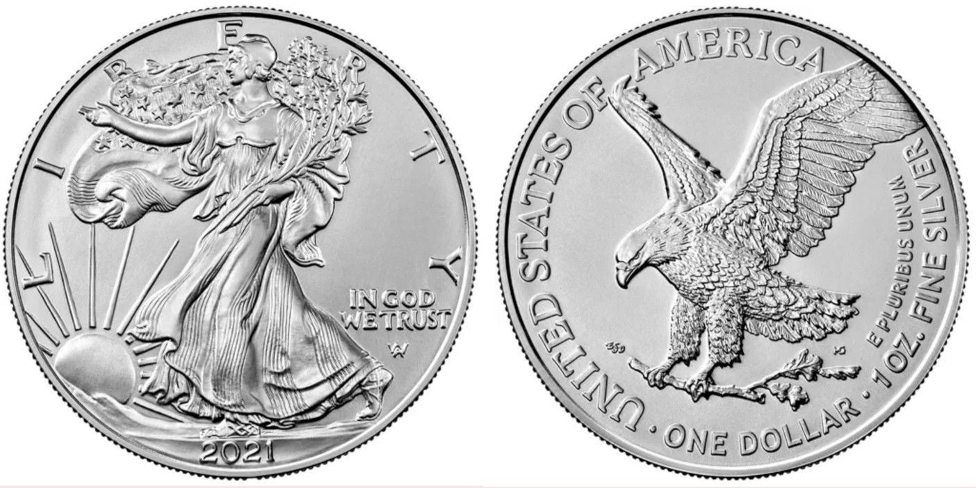 JM Bullion, Silver Coin - American Eagle, 1 ounce